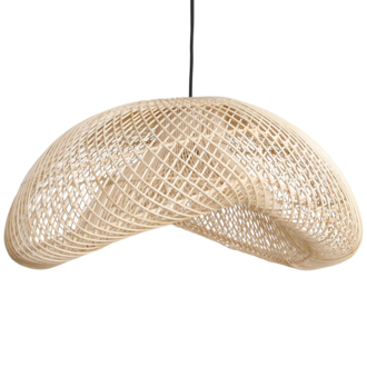 Raw Materials Maze rotan hanglamp organic XL - Ø 75x31 cm