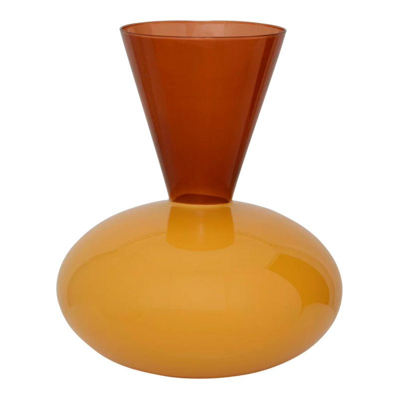 Urban Nature Culture-collectie Vase Zinhle, Golden orange
