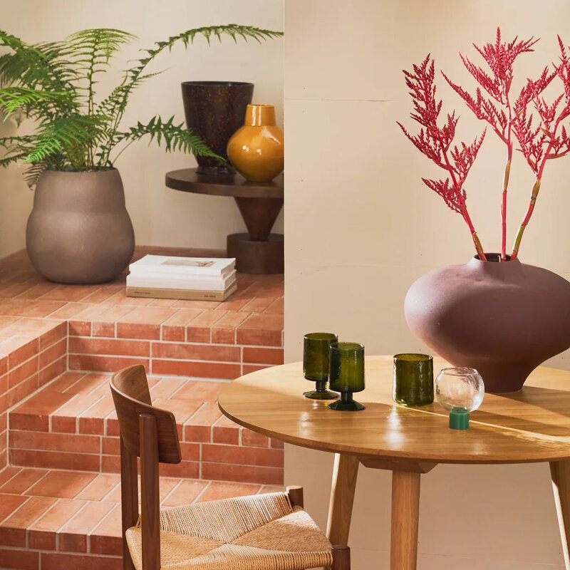 Urban Nature Culture-collectie Vaas Cody Goudbruin