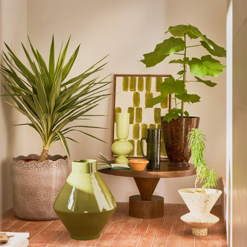 Urban Nature Culture-collectie Kan van gehamerd bananenpalm