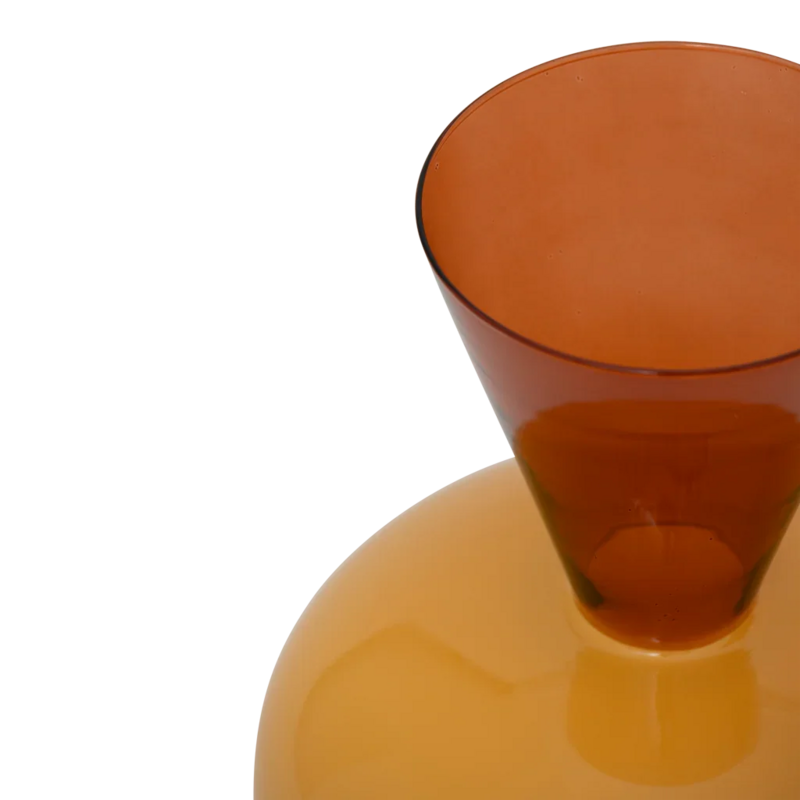 Urban Nature Culture-collectie Vase Zinhle, Golden orange
