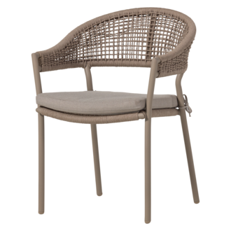 WOOOD Rilo Tuinstoel Aluminium Zand (Set Of 6)