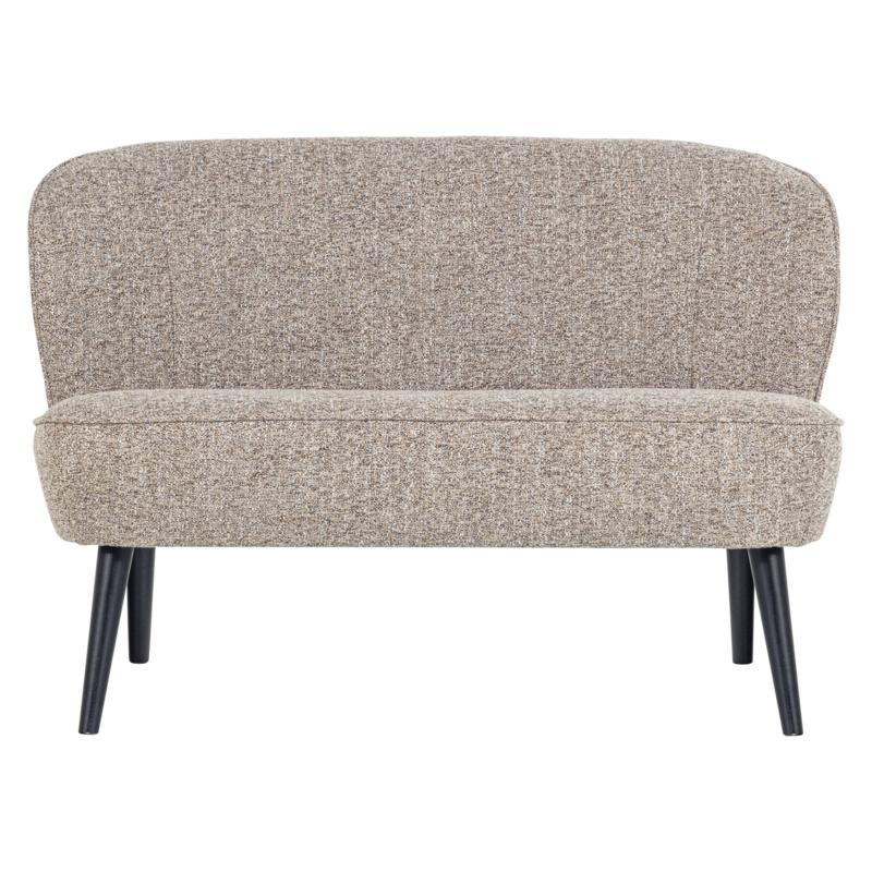 WOOOD-collectie Sara Bankje Geweven Stof Naturel Melange [Fsc]