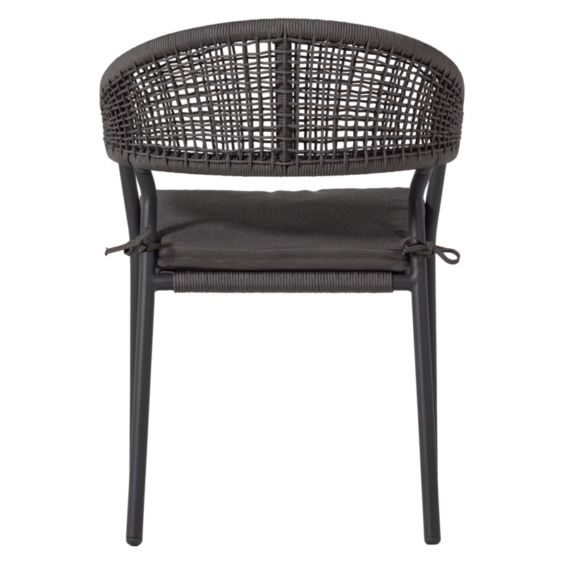 WOOOD-collectie Rilo Tuinstoel Aluminium Bruin (Set Of 6)