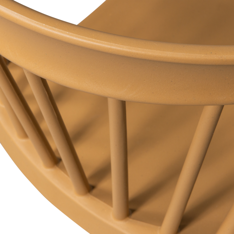 WOOOD-collectie BLISS TUINSTOEL MET SPIJLEN WOOD FIBER CARAMEL MELANGE - Copy