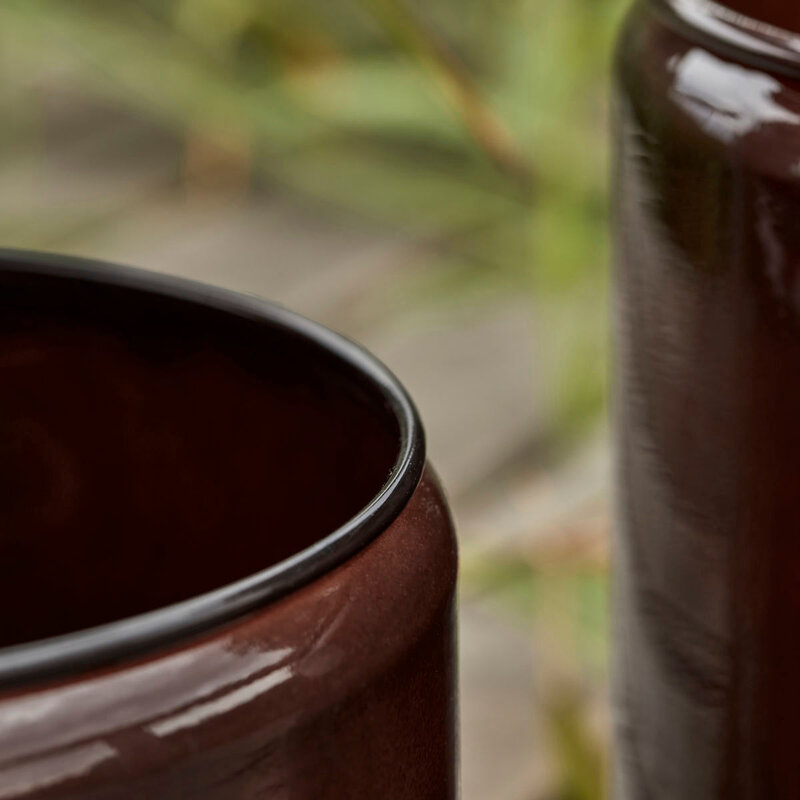 House Doctor-collectie Plant pot Pile Brown - Copy