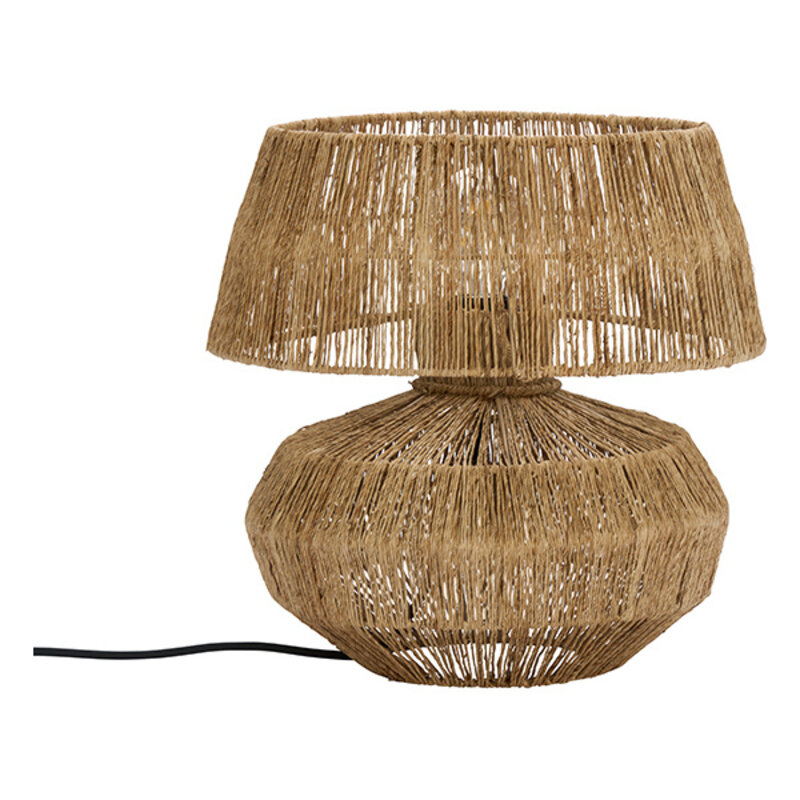Madam Stoltz-collectie Jute table lamp Natural