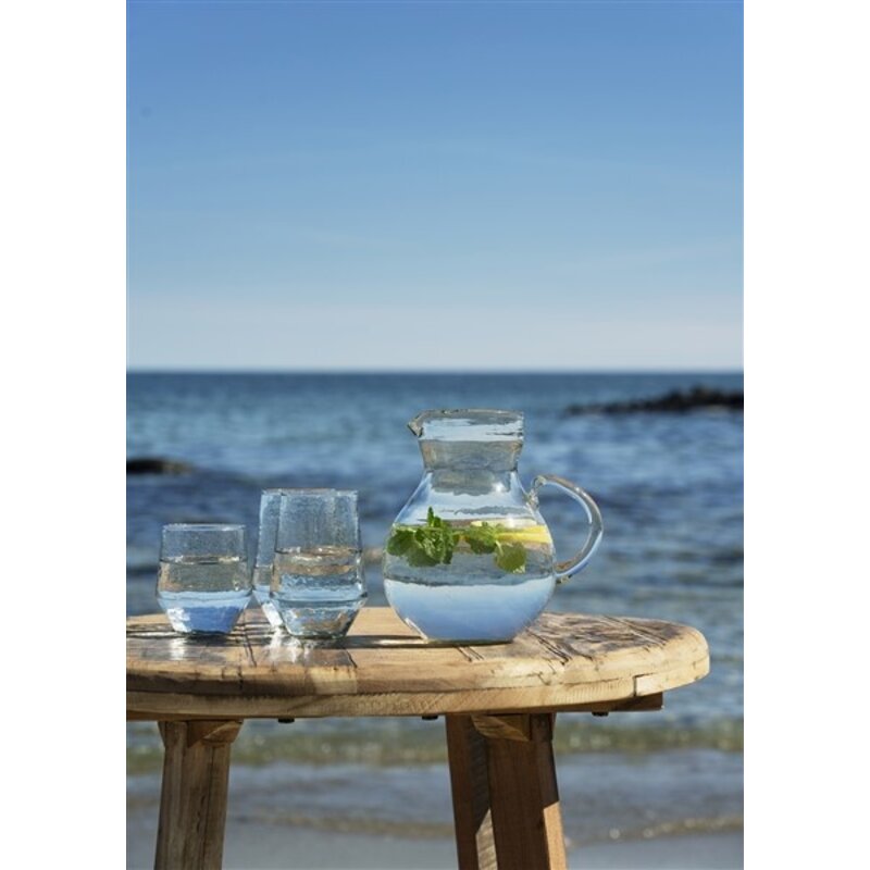 Madam Stoltz-collectie Glass jug Clear