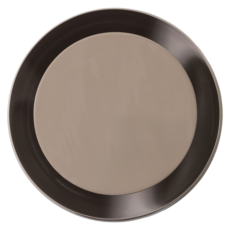 WOOOD-collectie GLOOMY WANDLAMP ROND METAAL ZAND