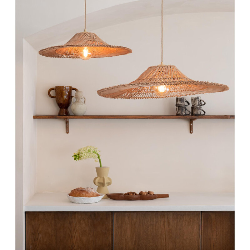 Good&Mojo-collectie Hanglamp Cancun - Naturel - Ø70cm