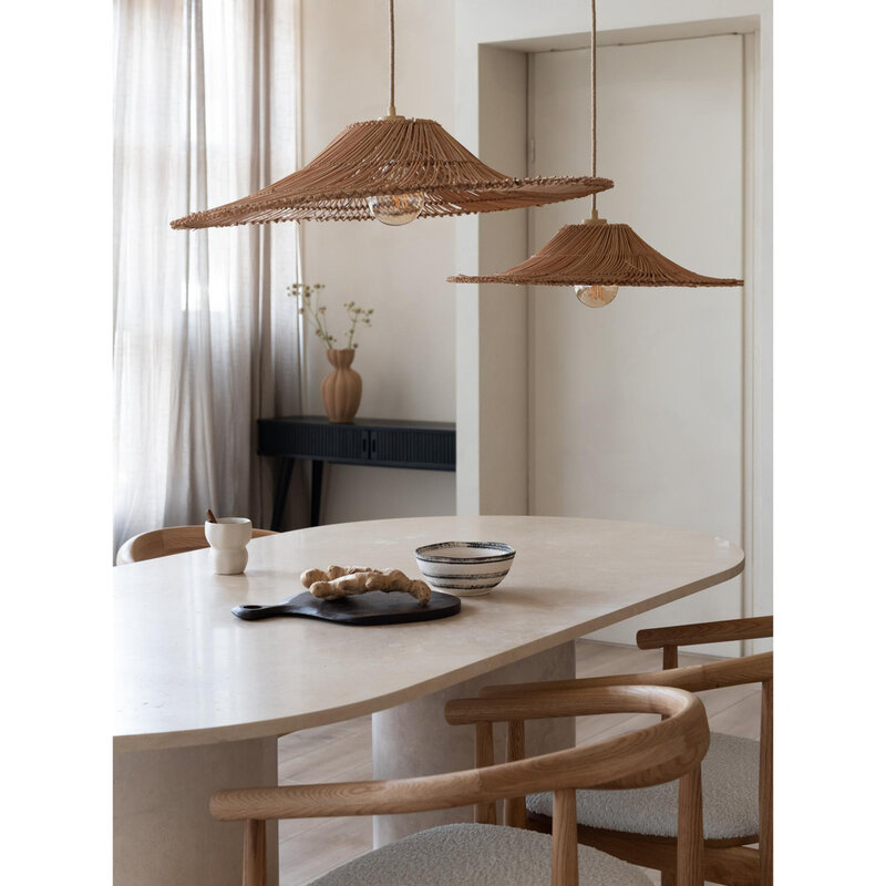 Good&Mojo-collectie Hanglamp Cancun - Naturel - Ø70cm