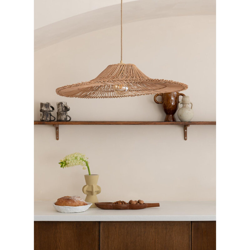 Good&Mojo-collectie Hanglamp Cancun - Naturel - Ø70cm