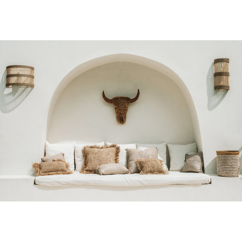 Bazar Bizar-collectie Jalal Applique Muurlamp - Naturel - M