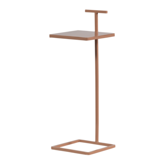 WOOOD TOSTE BIJZETTAFEL METAAL OUDROZE