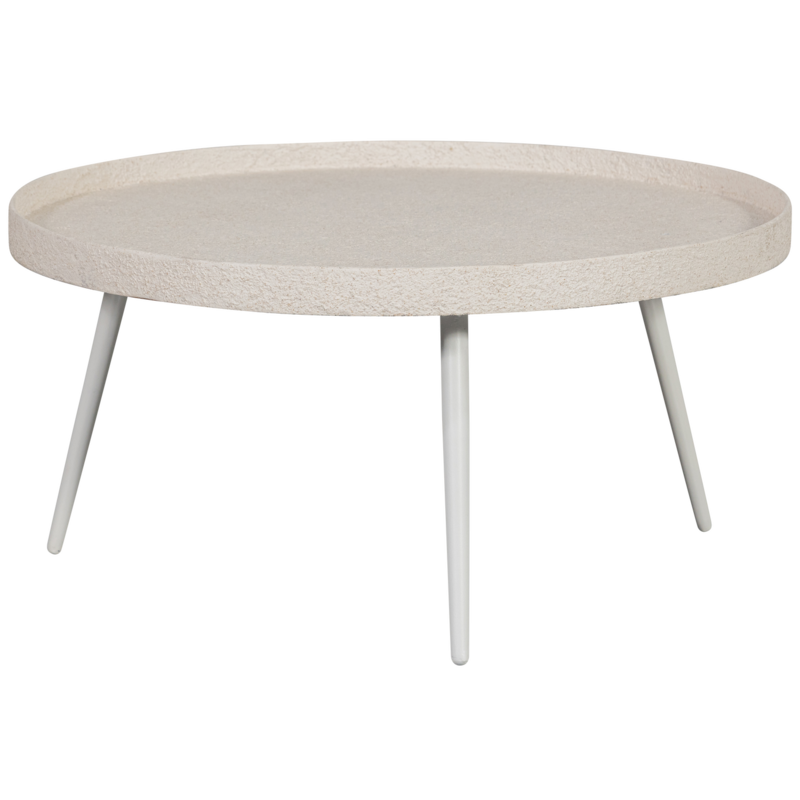 WOOOD-collectie BOUNDS BIJZETTAFEL XL HOUT/METAAL NATUREL 40XO76 CM