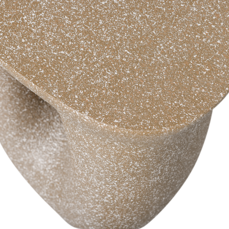 WOOOD-collectie MOSON BIJZETTAFEL MET SPIKKELS BEIGE