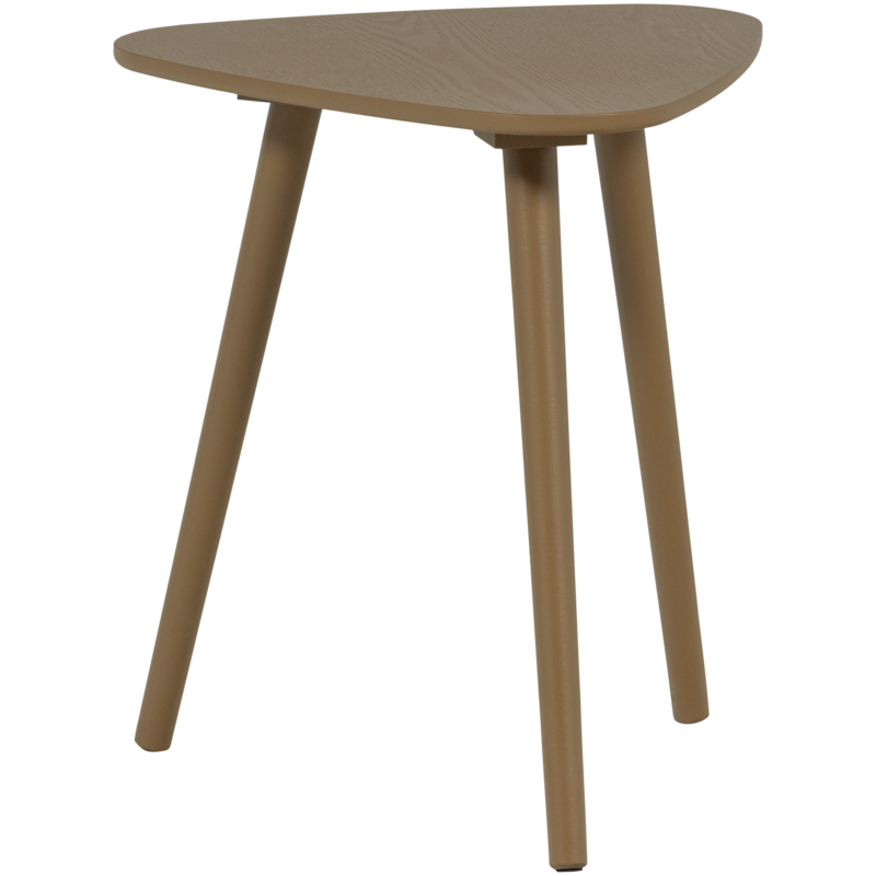 WOOOD-collectie NILA BIJZETTAFELS HOUT MUD - SET VAN 2