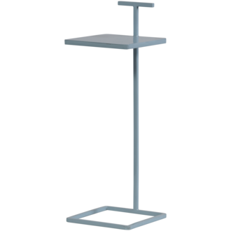 WOOOD TOSTE BIJZETTAFEL METAAL LICHTBLAUW
