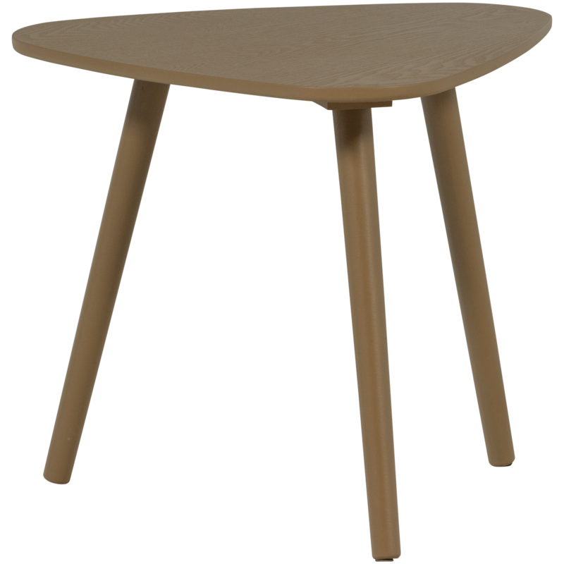 WOOOD-collectie NILA BIJZETTAFELS HOUT MUD - SET VAN 2