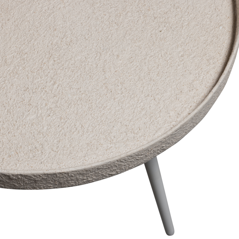 WOOOD-collectie BOUNDS BIJZETTAFEL XL HOUT/METAAL NATUREL 40XO76 CM