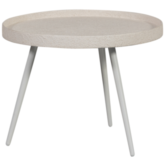 WOOOD BOUNDS BIJZETTAFEL L HOUT/METAAL NATUREL 44XO58 CM