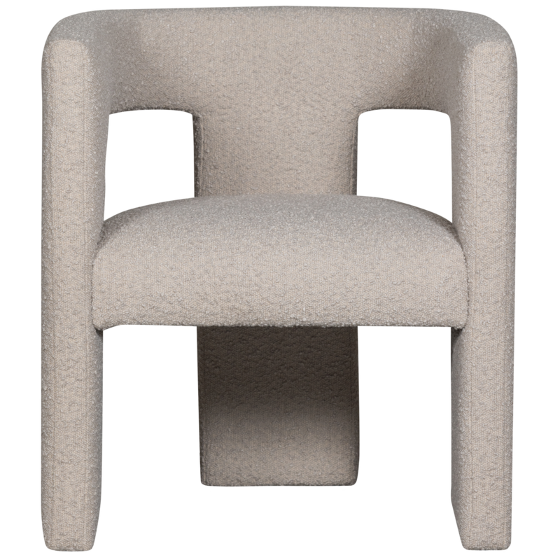 WOOOD-collectie TIWA FAUTEUIL BOUCLE BEIGE
