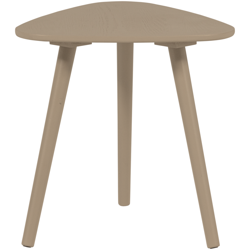 WOOOD-collectie NILA BIJZETTAFELS HOUT ZAND - SET VAN 2