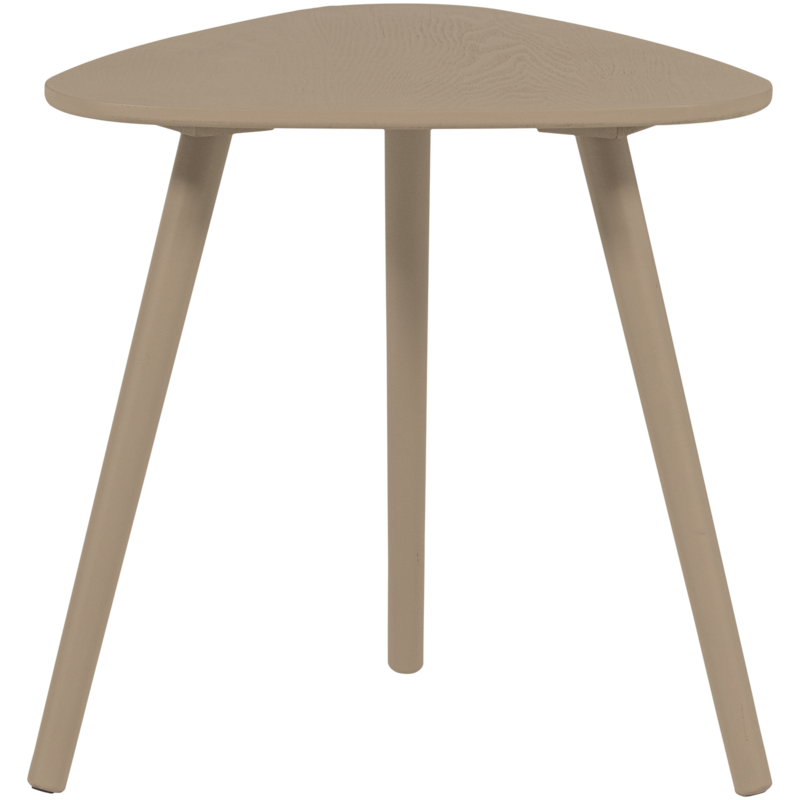 WOOOD-collectie NILA BIJZETTAFELS HOUT ZAND - SET VAN 2