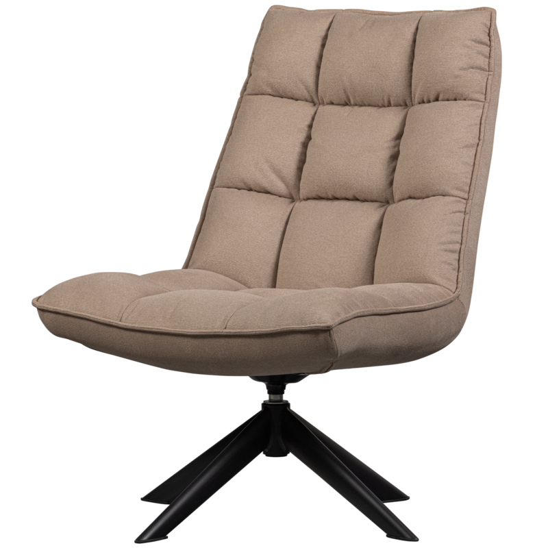 WOOOD JOUKE DRAAIFAUTEUIL ZAND [fsc]