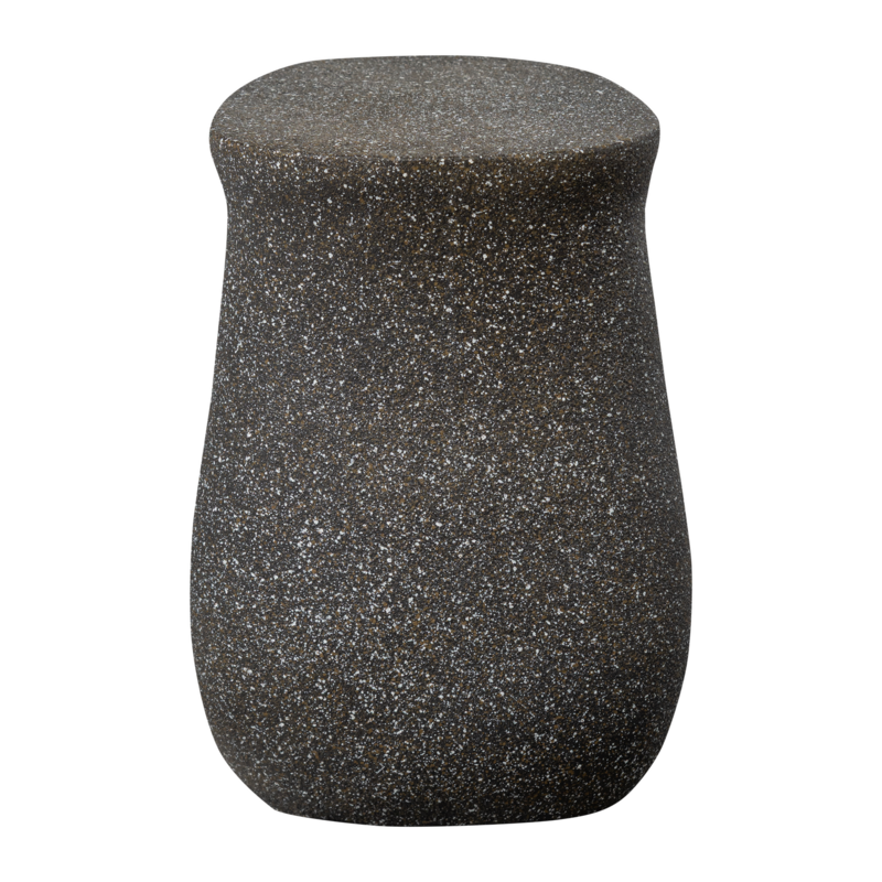 WOOOD-collectie MOSON BIJZETTAFEL MET SPIKKELS ZWART