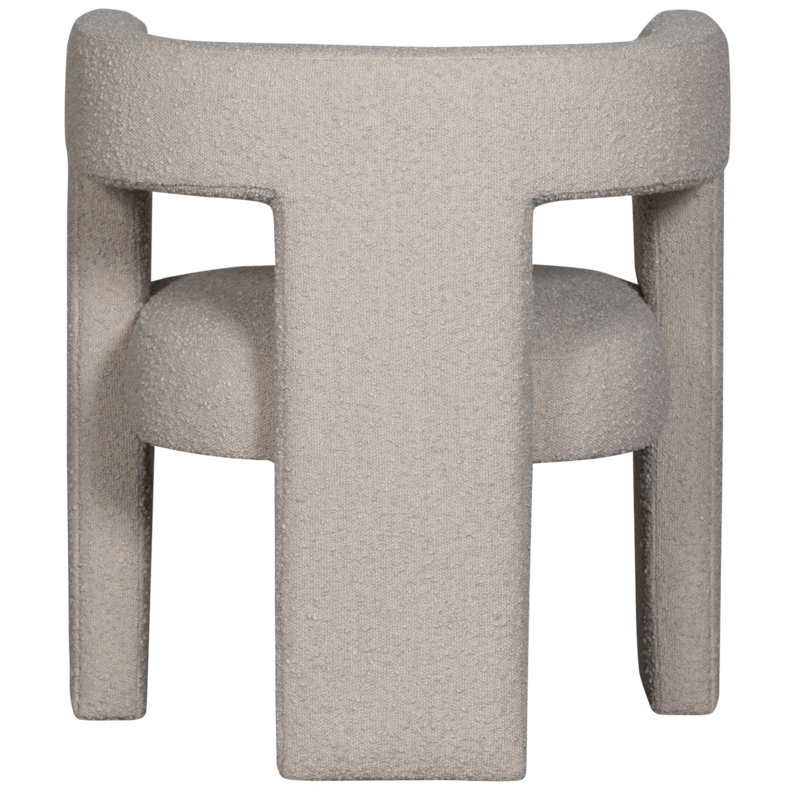 WOOOD-collectie TIWA FAUTEUIL BOUCLE BEIGE