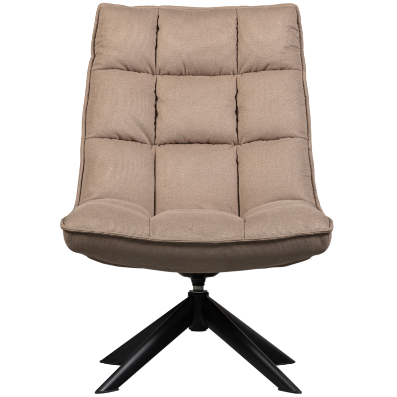 WOOOD JOUKE DRAAIFAUTEUIL ZAND [fsc]
