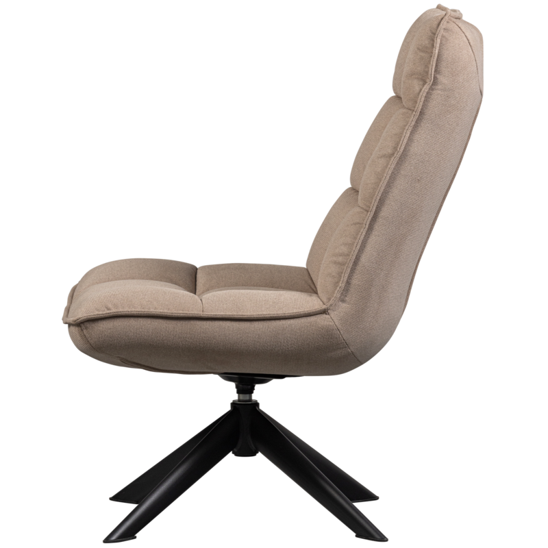 WOOOD JOUKE DRAAIFAUTEUIL ZAND [fsc]