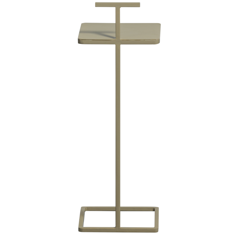 WOOOD-collectie TOSTE BIJZETTAFEL METAAL DONKERZAND