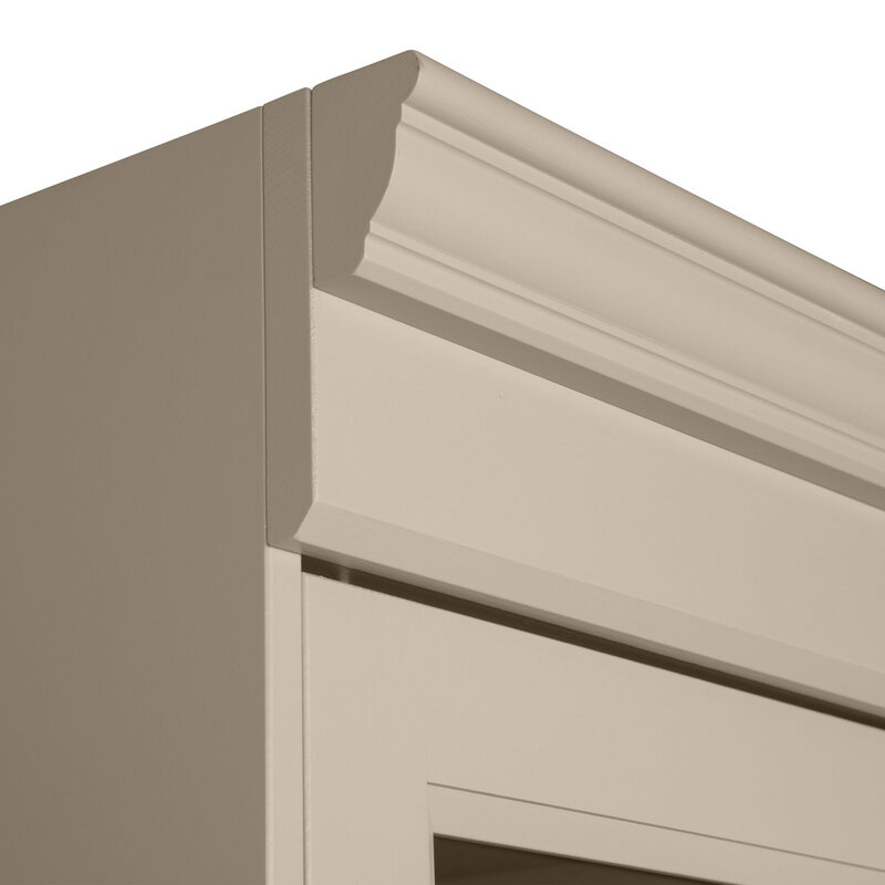 vtwonen-collectie Chow 4-Drs Display Cabinet Pine Dakar Gray [Fsc] - Copy