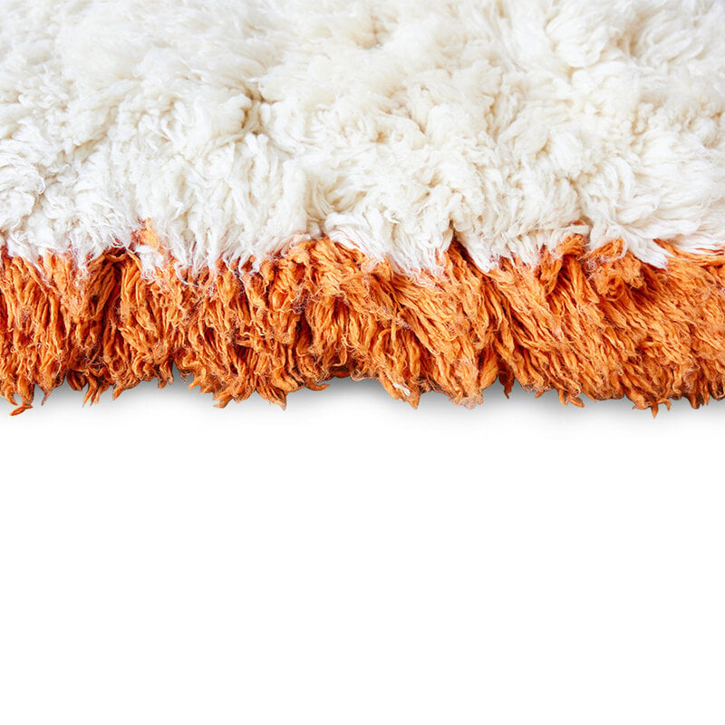HKLIVING-collectie fluffy square rug 'retro summers' (250x250) - Copy