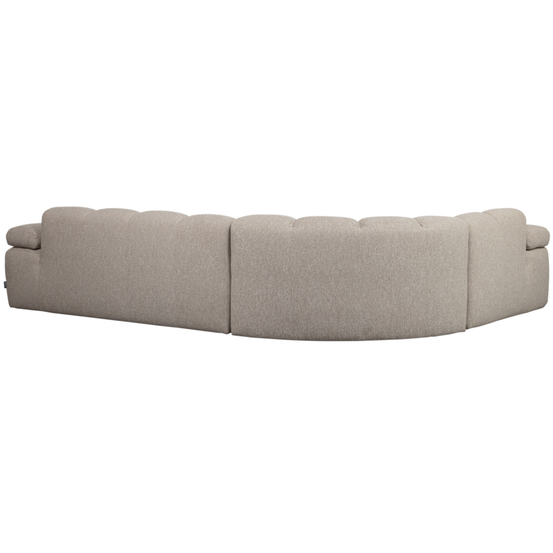 WOOOD-collectie MOJO HOEKBANK LINKS BOUCLE BEIGE MELANGE