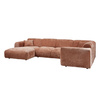 WOOOD CLOUD HOEKBANK RECHTS CHENILLE TERRA [fsc]