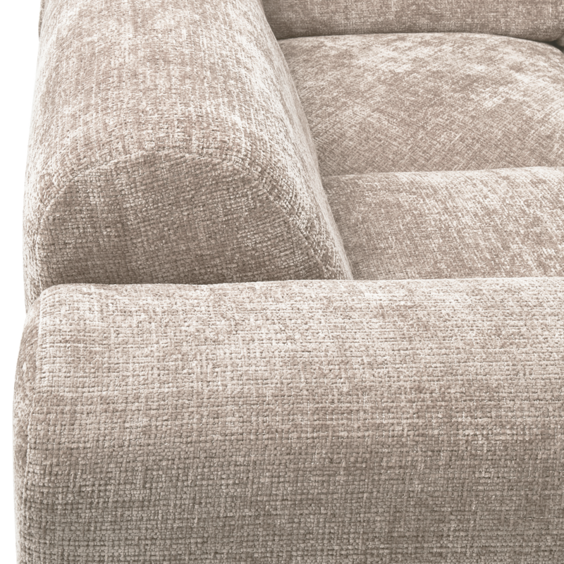 WOOOD-collectie CLOUD HOEKBANK LINKS CHENILLE NATUREL [fsc]