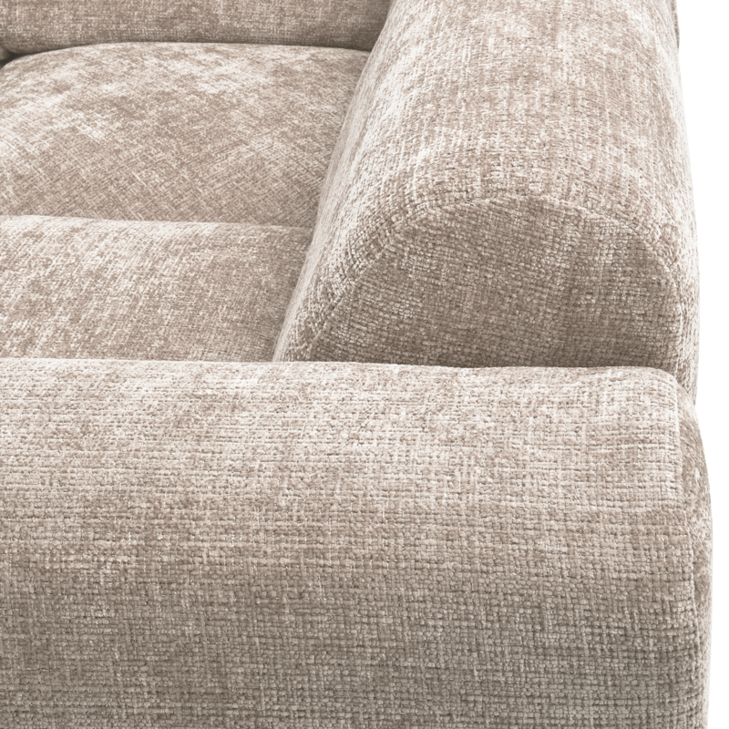 WOOOD-collectie CLOUD HOEKBANK RECHTS CHENILLE NATUREL [fsc]