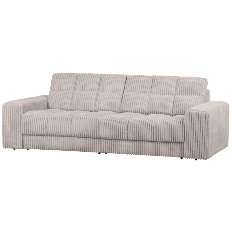 WOOOD-collectie SECOND DATE 2-ZITS BANK RIBSTOF NATUREL