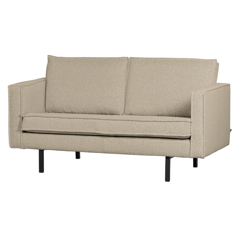 WOOOD-collectie RODEO 2-ZITS BANK BOUCLE BEIGE [fsc]