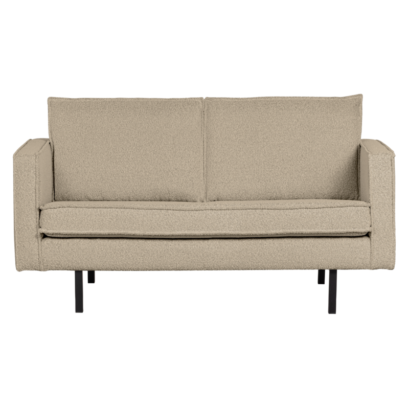 WOOOD-collectie RODEO 2-ZITS BANK BOUCLE BEIGE [fsc]