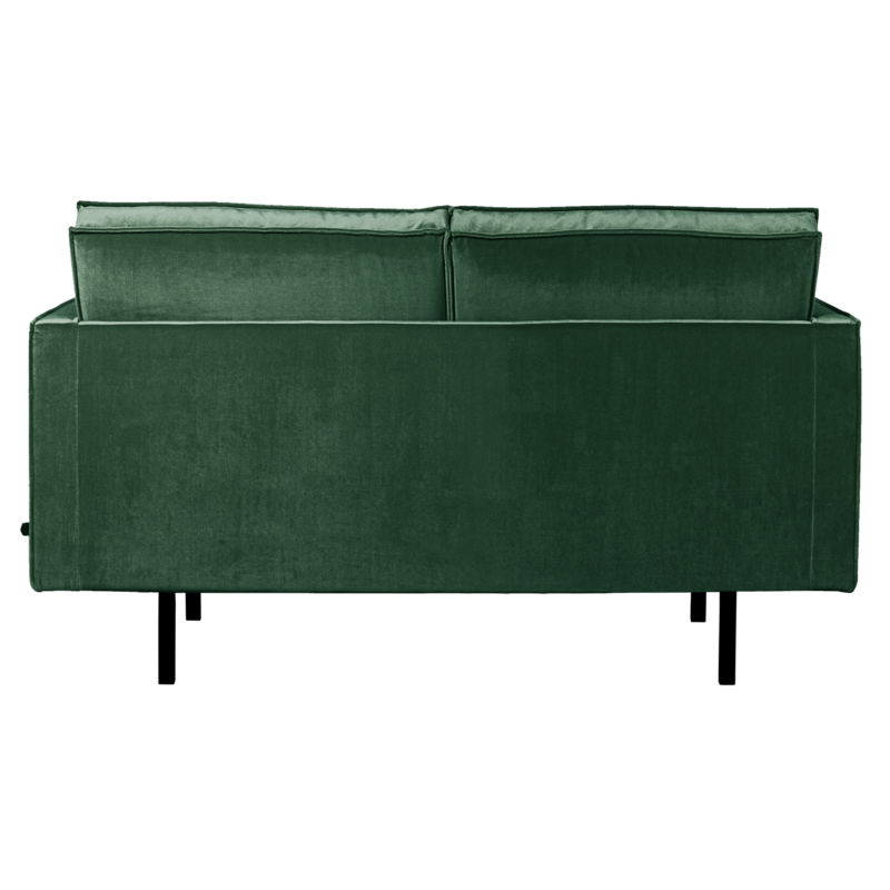 WOOOD-collectie RODEO 2-ZITS BANK VELVET BOSGROEN [fsc]