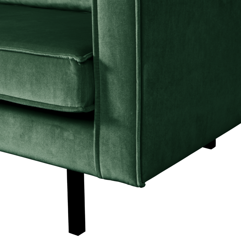 WOOOD-collectie RODEO 2-ZITS BANK VELVET BOSGROEN [fsc]