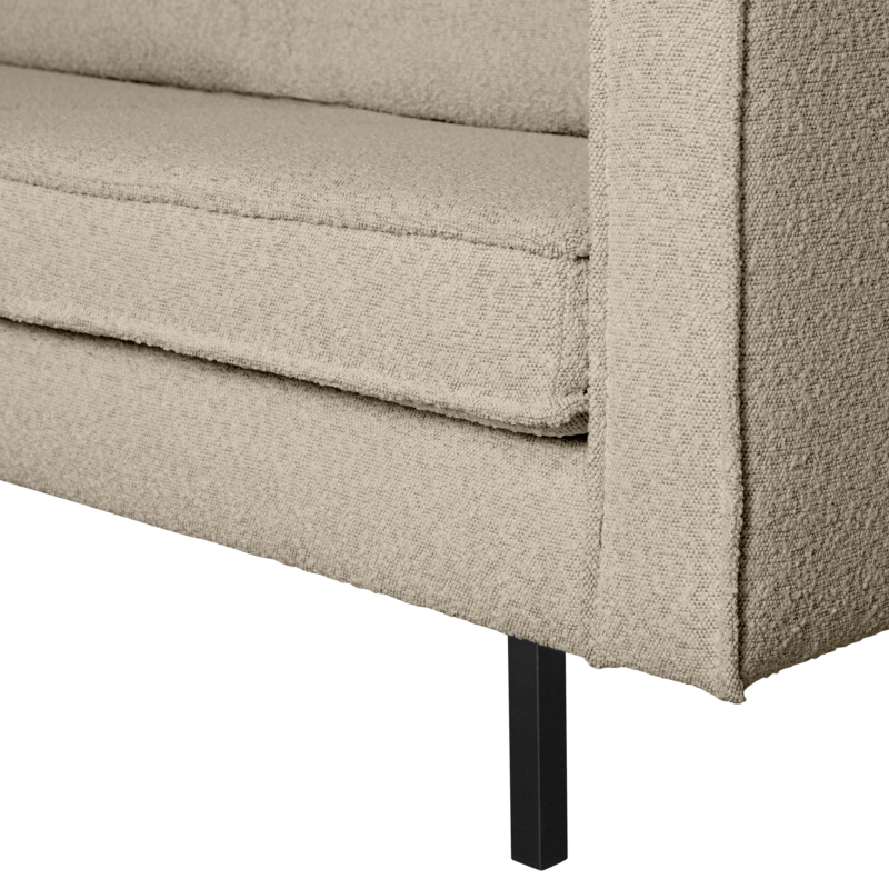 WOOOD-collectie RODEO 2-ZITS BANK BOUCLE BEIGE [fsc]