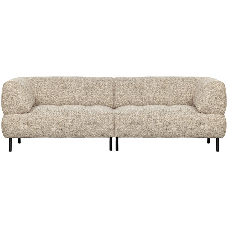 WOOOD-collectie LLOYD 4-ZITS BANK GROF GEWEVEN NATUREL MELANGE