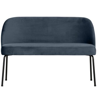 WOOOD VOGUE EETBANK VELVET BLAUW