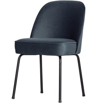 WOOOD VOGUE EETKAMERSTOEL VELVET BLAUW (set of 2)
