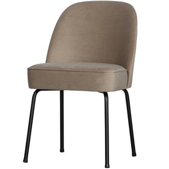 WOOOD VOGUE EETKAMERSTOEL VELVET KHAKI (set of 2)